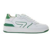 HUB Smash L31 Women's Terry-Lined Sneakers, Genuine Leather, W5008L31-L10-896 White/Green HUB Smash L31 Women's Terry-Lined Sneakers, Genuine Leather, W5008L31-L10-896 White/Green