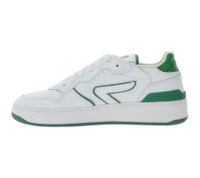 HUB Smash L31 Women's Terry-Lined Sneakers, Genuine Leather, W5008L31-L10-896 White/Green HUB Smash L31 Women's Terry-Lined Sneakers, Genuine Leather, W5008L31-L10-896 White/Green