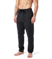 NANGAPARBAT Strickfleece-Hose für Damen oder Herren Jogginghose mit Antipilling und Antistatik Freizeithose mit OEKO-TEX Standard 100 in Grau/Schwarz oder Dunkel-Blau