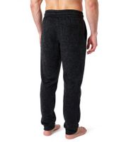 NANGAPARBAT Strickfleece-Hose für Damen oder Herren Jogginghose mit Antipilling und Antistatik Freizeithose mit OEKO-TEX Standard 100 in Grau/Schwarz oder Dunkel-Blau