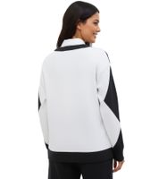 bequemer Damen Strick-Pullover im Rautendesign Alltags-Pullover 978974 Grau bequemer Damen Strick-Pullover im Rautendesign Alltags-Pullover 978974 Grau