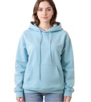 ZEGY Women's Hoodie, Simple Hooded Sweater with Kangaroo Pocket, Sweater 1077, Bordeaux Red, Royal Blue, Light Blue ZEGY Women's Hoodie, Simple Hooded Sweater with Kangaroo Pocket, Sweater 1077, Bordeaux Red, Royal Blue, Light Blue