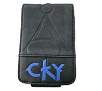 Funda para reproductor de MP3 CKY American Rock Band con cierre de velcro para iPod, 11 x 7 x 1,5 cm, protección para MP3, color negro