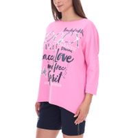 Sudadera SOCCX de Cuello Redondo Oversize para Mujer - Suéter Diario en Azul, Blanco o Rosa Sudadera SOCCX de Cuello Redondo Oversize para Mujer - Suéter Diario en Azul, Blanco o Rosa