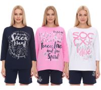 Sudadera SOCCX by Carina de Cuello Redondo Oversize para Mujer - Suéter Diario en Azul, Blanco o Rosa