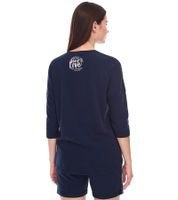 Sudadera SOCCX de Cuello Redondo Oversize para Mujer - Suéter Diario en Azul, Blanco o Rosa Sudadera SOCCX de Cuello Redondo Oversize para Mujer - Suéter Diario en Azul, Blanco o Rosa