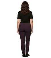 Pantalones elásticos sheego Bengalin para mujer, modernos pantalones de ocio, pantalones de vestir, tallas grandes, 13399 rojo vino, talla normal o corta