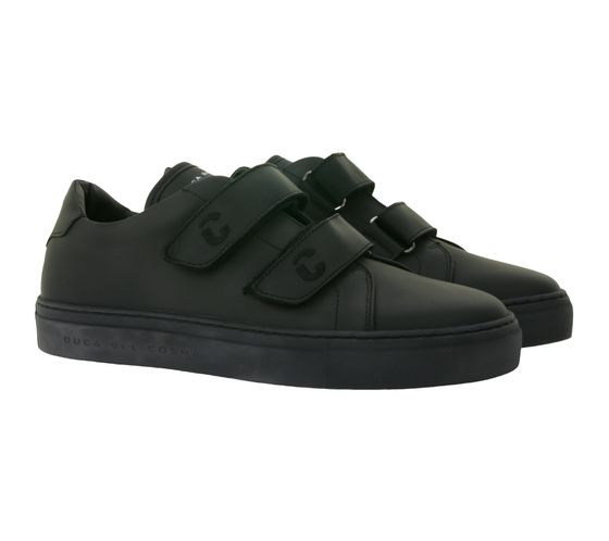 Chaussures DUCA DEL COSMA Starwood en cuir véritable pour homme, avec logo imprimé, idéales au quotidien, 165482-0940, noir