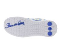 DUCA DEL COSMA Klm Open Unisex Golf-Schuhe mit Bootie-System Echtleder-Schuhe Sport-Schuhe 120981-20 Weiß/Blau