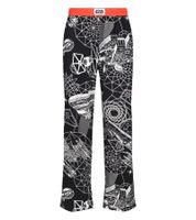 RE:COVERED X STAR WARS Pyjama-Hose Herren Schlafanzug-Hose mit verschiedenen Prints Loungepants in Schwarz/Gelb oder Schwarz/Weiß