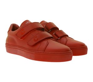 DUCA DEL COSMA Starwood Men's Genuine Leather Shoes with Logo Lettering, Everyday Shoes, 165482-4240 Red DUCA DEL COSMA Starwood Men's Genuine Leather Shoes with Logo Lettering, Everyday Shoes, 165482-4240 Red