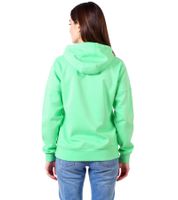 Sudadera con capucha y cremallera de algodón ZEGY para mujer 1083 en rosa, morado, azul marino, azul claro, blanco o verde menta
