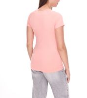 2er Pack FAYN SPORTS Damen Sport-Top atmungsaktives und schweißtransportierendes Trainings-Shirt 73022200 Lachs-Rosa