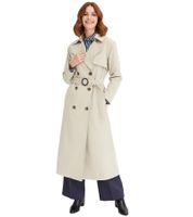 stilvoller Damen Mantel im Trenchcoat-Stil mit Reverskragen Business-Jacke in Khaki, Beige oder Rot stilvoller Damen Mantel im Trenchcoat-Stil mit Reverskragen Business-Jacke in Khaki, Beige oder Rot