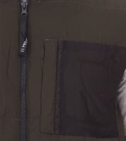 Chaleco acolchado 11 PROJECT PURlle para hombre, estilo de vida 20715253 en gris y verde oscuro