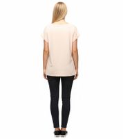 RE:COVERED X STAR WARS Women's T-Shirt with Lettering, Cotton T-Shirt, Crew Neck, Boyfriend Fit, in Pink or White