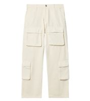 Jean cargo homme élégant à poches multiples, pantalon décontracté écru, blanc/beige, avec 4 ou 2 poches cargo