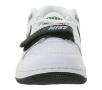 NIKE Alpha Force 88 Herren Basketball-Sneaker Echtleder Turnschuhe im Retro-Look in Weiß/Schwarz oder Weiß/Blau/Schwarz