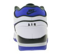 NIKE Alpha Force 88 Herren Basketball-Sneaker Echtleder Turnschuhe im Retro-Look in Weiß/Schwarz oder Weiß/Blau/Schwarz