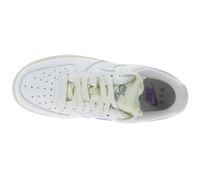 NIKE Air Force 1 LO PRM Unisex Sneaker Echtleder Turnschuhe mit Air-Dämpfung Low-Top Sneaker DN5463 100 Weiß