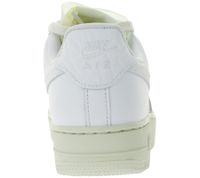 NIKE Air Force 1 LO PRM Unisex Sneaker Echtleder Turnschuhe mit Air-Dämpfung Low-Top Sneaker DN5463 100 Weiß