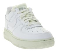 NIKE Air Force 1 LO PRM Unisex Sneaker Echtleder Turnschuhe mit Air-Dämpfung Low-Top Sneaker DN5463 100 Weiß