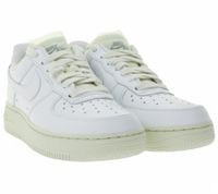 NIKE Air Force 1 LO PRM Unisex Sneaker Echtleder Turnschuhe mit Air-Dämpfung Low-Top Sneaker DN5463 100 Weiß