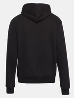 European League Of Football Herren Hoodie mit Helvetic Guards-Logo Kapuzenpullover Baumwoll-Pullover in Rot und Schwarz