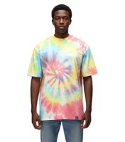 RE:COVERED X NFL Las Vegas Raiders - Camiseta de algodón con logo estampado para hombre, cuello redondo, disponible en gris/blanco o gris.