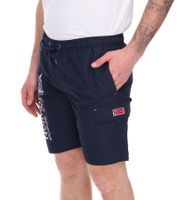 2-pack GEOGRAPHICAL NORWAY Quara Men's Swim Trunks with Logo Print, Swim Shorts with Pockets, Swim Shorts 001 Navy