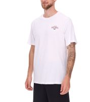 2-pack of U.S. SPORT AMERICA men's basic cotton crew neck short-sleeved t-shirts in blue/black, black/white, or blue/white