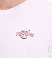 2-pack of U.S. SPORT AMERICA men's basic cotton crew neck short-sleeved t-shirts in blue/black, black/white, or blue/white