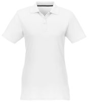 Polo ELEVATE Helios para mujer, piqué de algodón, 180 g/m², 3810701, blanco (paquete de 10)