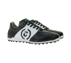 DUCA DEL COSMA Valderama Men's Golf Shoes with Waterproof Sock System, Genuine Leather Shoes, Sports Shoes, 121258-109 Black DUCA DEL COSMA Valderama Men's Golf Shoes with Waterproof Sock System, Genuine Leather Shoes, Sports Shoes, 121258-109 Black