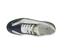 DUCA DEL COSMA Trophy Women's Golf Shoes, Genuine Leather with Patent Leather, Sports Shoes, 150281-31 Blue/Gold