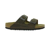BIRKENSTOCK Arizona Nubuck Leather Slippers for Women and Men, Made in Germany, Narrow Width, 1027039 Khaki BIRKENSTOCK Arizona Nubuck Leather Slippers for Women and Men, Made in Germany, Narrow Width, 1027039 Khaki