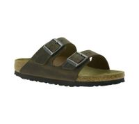 BIRKENSTOCK Arizona Nubuck Leather Slippers for Women and Men, Made in Germany, Narrow Width, 1027039 Khaki BIRKENSTOCK Arizona Nubuck Leather Slippers for Women and Men, Made in Germany, Narrow Width, 1027039 Khaki