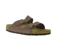 Pantuflas BIRKENSTOCK Arizona de piel nobuk para hombre y mujer, fabricadas en Alemania, ancho estrecho, 352203 marrón Pantuflas BIRKENSTOCK Arizona de piel nobuk para hombre y mujer, fabricadas en Alemania, ancho estrecho, 352203 marrón