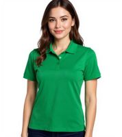 Polo ELEVATE Helios para mujer (paquete de 3), punto piqué de algodón, 180 g/m², 3810769 Verde
