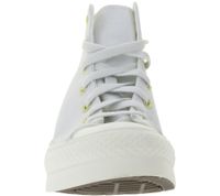 Zapatillas Converse Chuck Taylor All Star de caña alta para mujer con entresuela de EVA, Classic Chucks A10382C Gris