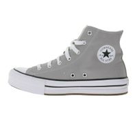 Zapatillas Converse Chuck Taylor All Star de caña alta para mujer con entresuela de EVA, Classic Chucks A07346C Gris Oscuro