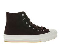 Converse Chuck Taylor All Star Eva Lift - Zapatillas de mujer, Chucks de caña alta con plantilla de espuma suave, zapatillas retro de piel auténtica A11596C, color rojo vino