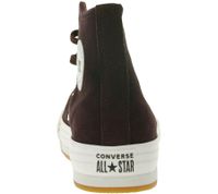Converse Chuck Taylor All Star Eva Lift - Zapatillas de mujer, Chucks de caña alta con plantilla de espuma suave, zapatillas retro de piel auténtica A11596C, color rojo vino