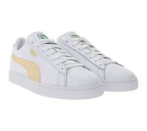 PUMA Basket Classic XXL - Zapatillas de piel auténtica para mujer, zapatillas bajas informales con cordones, 374923 Blanco PUMA Basket Classic XXL - Zapatillas de piel auténtica para mujer, zapatillas bajas informales con cordones, 374923 Blanco