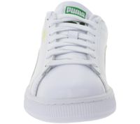 PUMA Basket Classic XXL - Zapatillas de piel auténtica para mujer, zapatillas bajas informales con cordones, 374923 Blanco