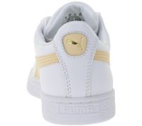 PUMA Basket Classic XXL - Zapatillas de piel auténtica para mujer, zapatillas bajas informales con cordones, 374923 Blanco