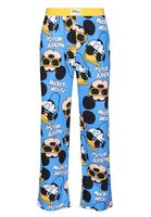 Pantalon de pyjama RE:COVERED X Disney Mickey Mouse en coton imprimé Disney pour homme RCDIF210 Noir, Bleu ou Rouge