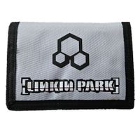 Cartera elegante de Linkin Park con logo, gris Cartera elegante de Linkin Park con logo, gris