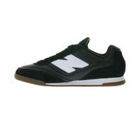 Baskets New Balance pour homme, chaussures basses en cuir véritable avec écusson N, URC42LB, noir/blanc