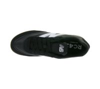 Baskets New Balance pour homme, chaussures basses en cuir véritable avec écusson N, URC42LB, noir/blanc